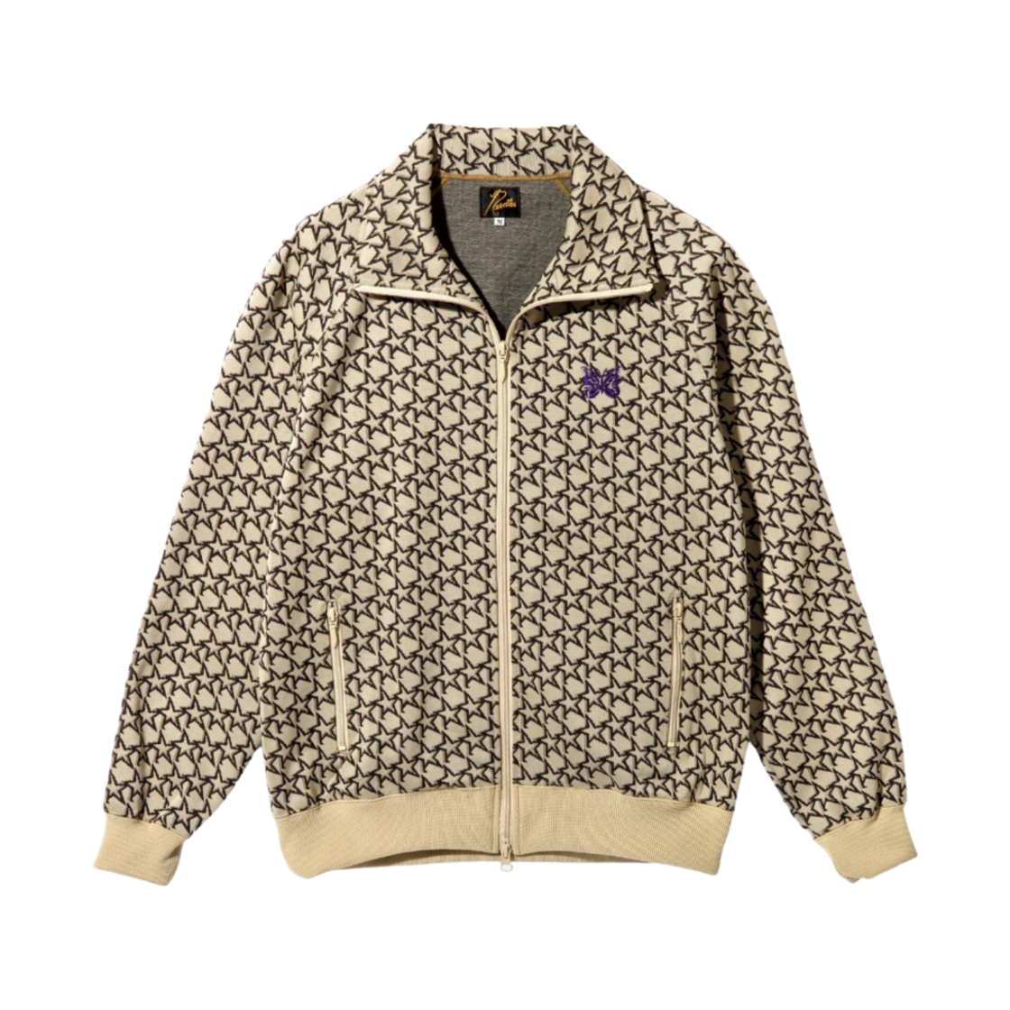 니들스 트랙 자켓 폴리 JQ 스타 베이지