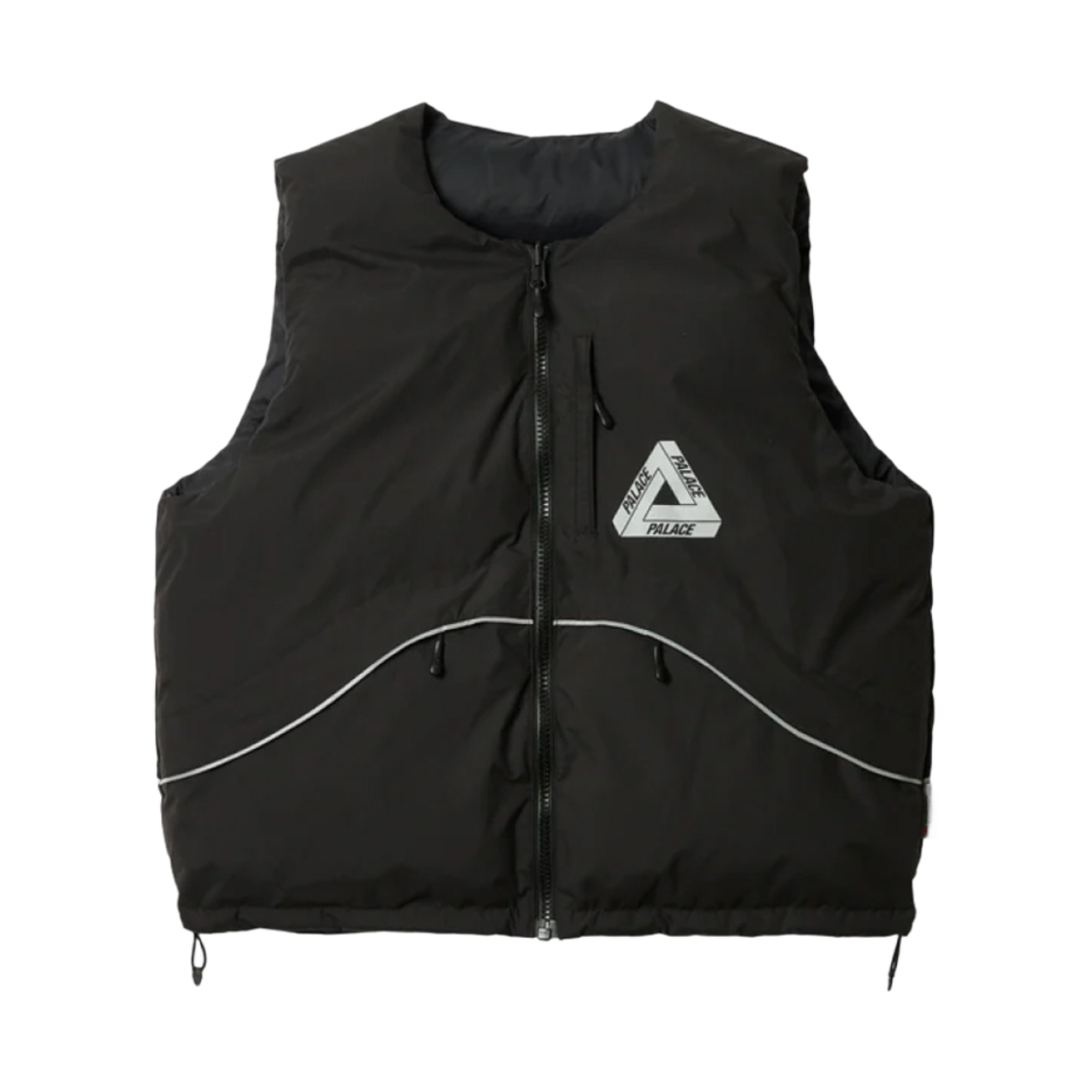 팔라스 피테크 리버서블 푸파 베스트 블랙 - 23FW