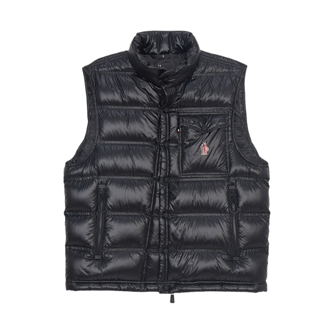 K1-097-1A00021-597X6-999 Moncler Nantu Down Vest Black - 25SS