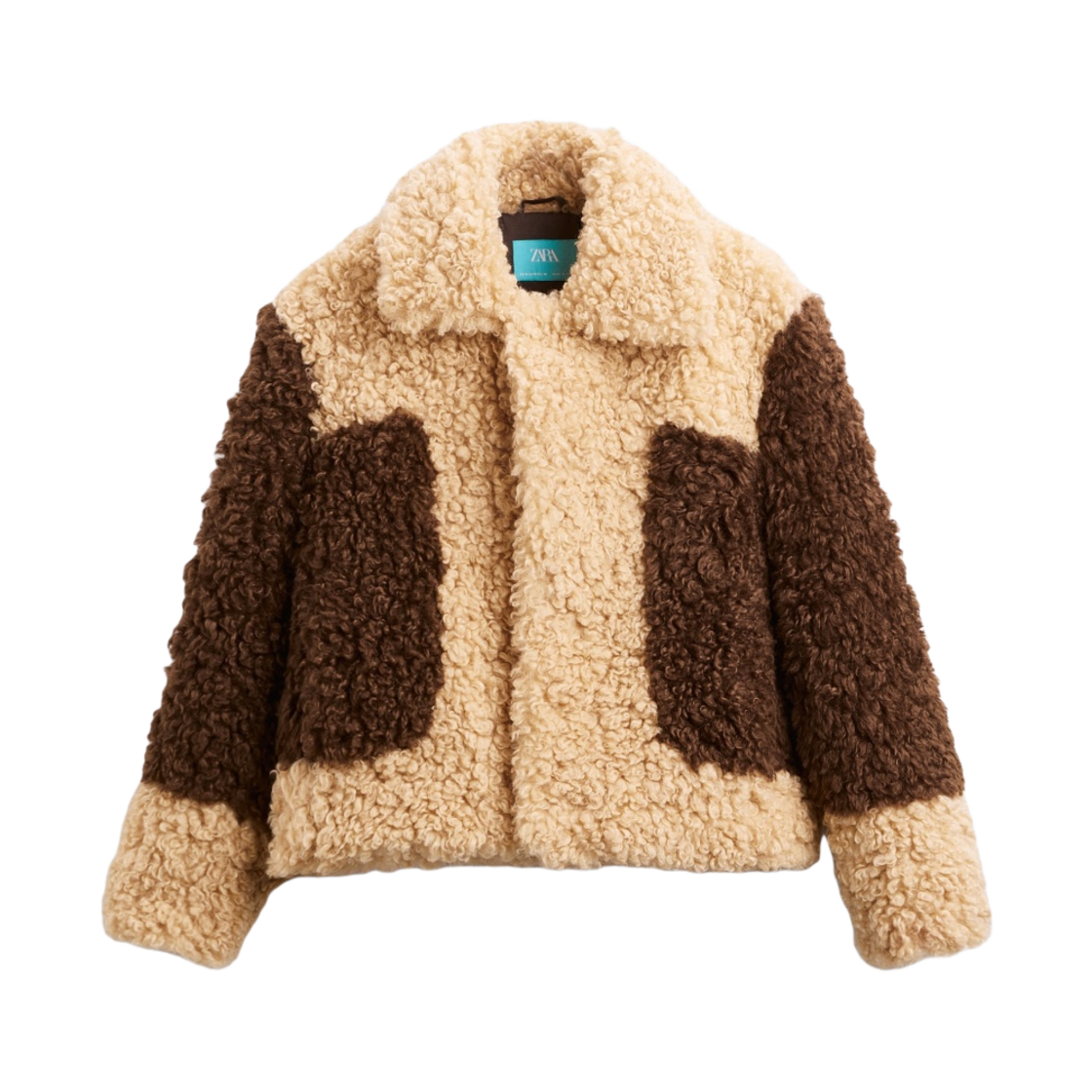 자라 x 해리 램버트 포우 퍼 자켓 브라운(Zara x Harry Lambert Faux Fur Jacket Brown)
