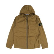 Stone Island 43310 Supima Cotton Hooded Jacket Dark Beige - 23SS