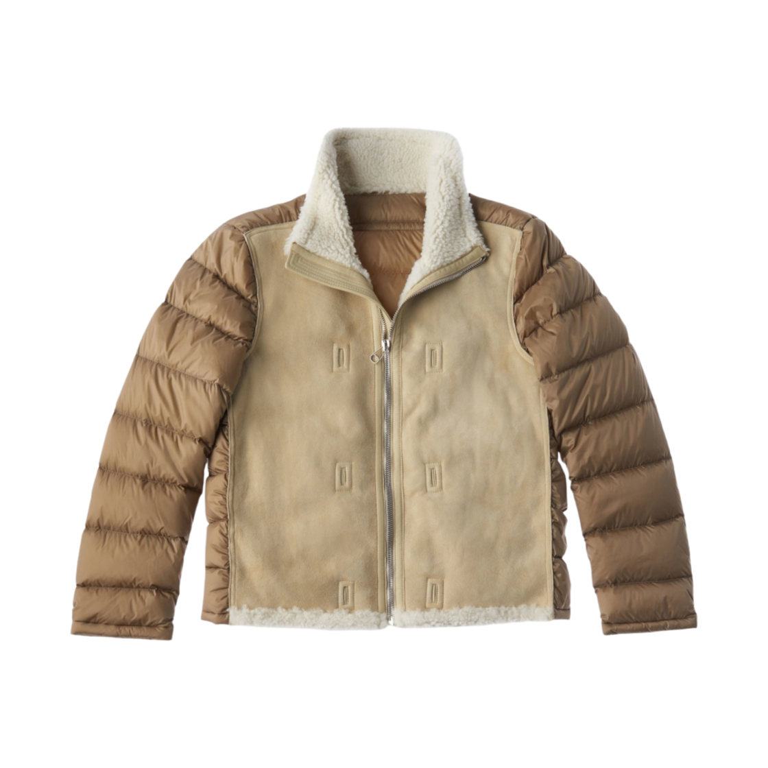 텐씨 셔링 라이너 라이트 카키(Ten C Shearling Liner Light Kaki) - 1