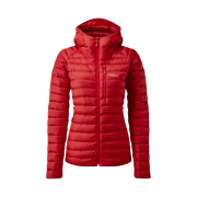 (W) Rab Microlight Alpine Jacket Ascent Red