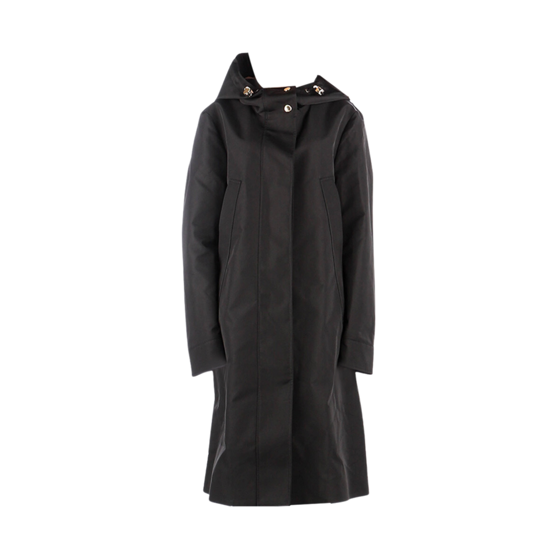 8052669 (W) Burberry Exton Rain Coat Black