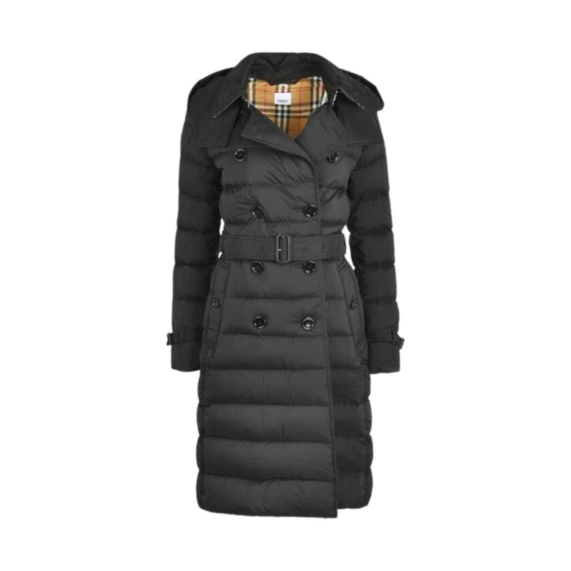 (W) 버버리 아니스톤 롱 패딩 자켓 블랙