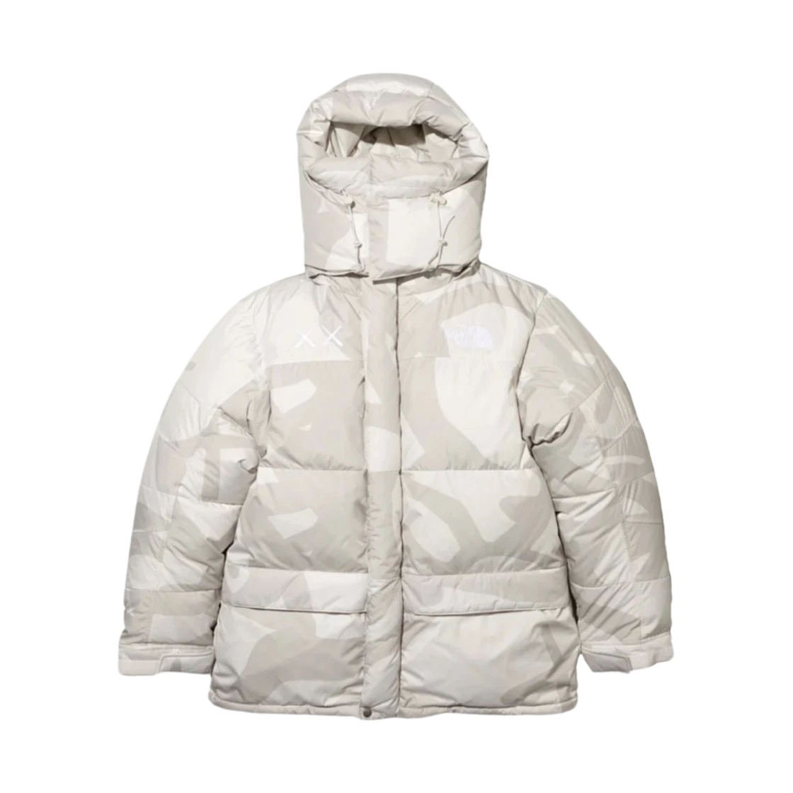The North Face The North Face x Kaws Retro 1994 Himalayan Parka Moonlight Ivory Print - 22FW · S