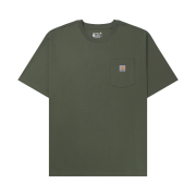 Carhartt Loose Fit Heavyweight Regular Short Sleeve Pocket T-Shirt Dusty Olive