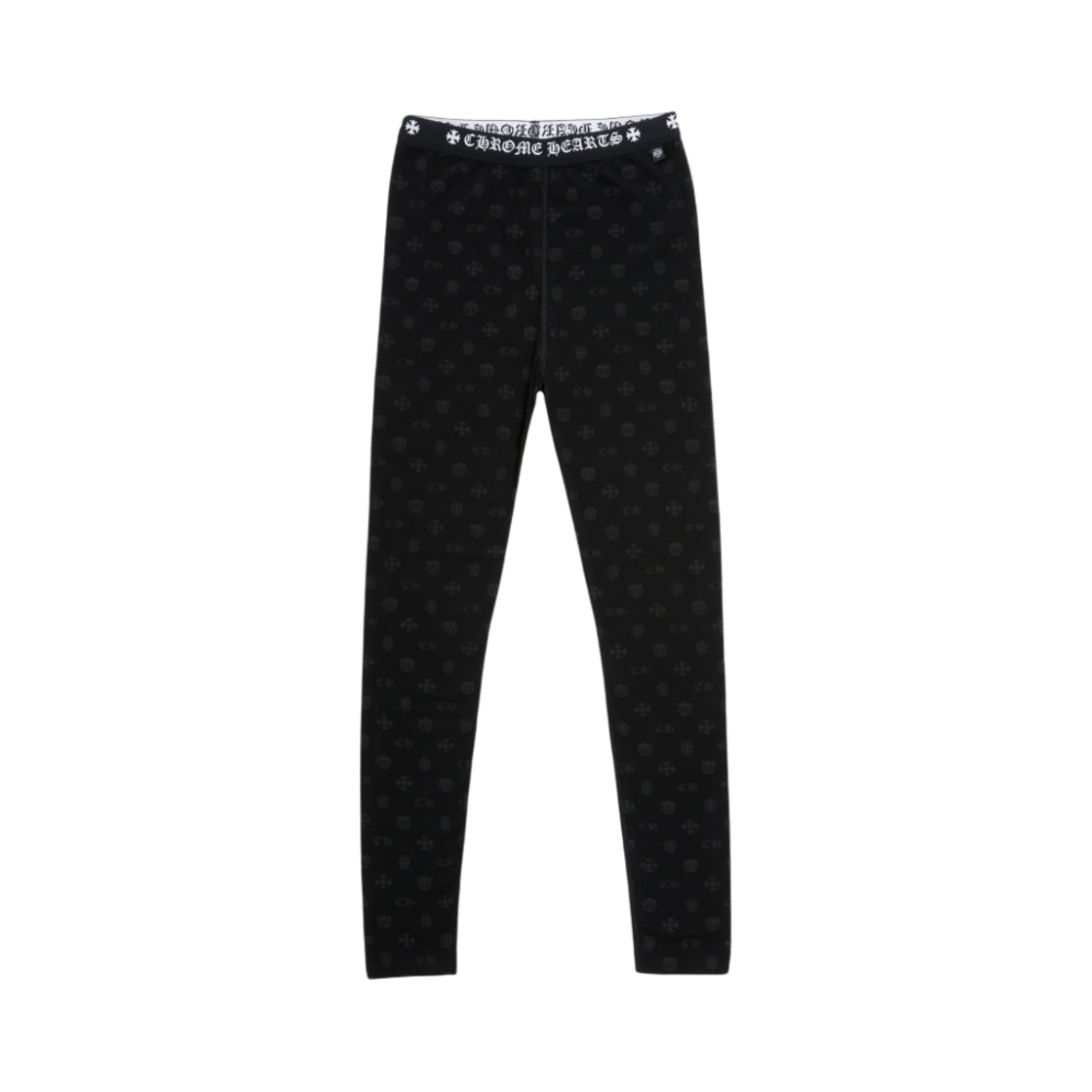 - Chrome Hearts Multi Logo Leggings Black