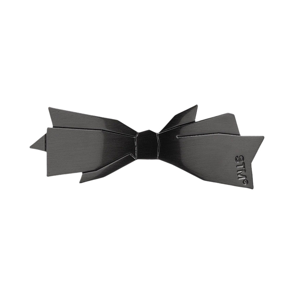 no442b Sentiments No.442 Ribbon Hair Pin Black