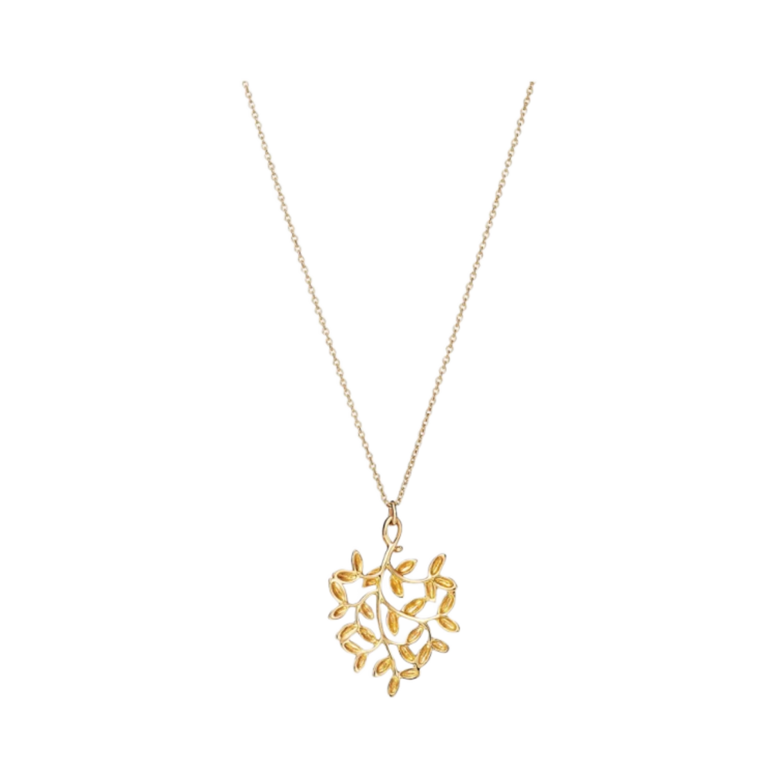 티파니 앤 코 팔로마 피카소 올리브 리프 스몰 펜던트 골드(Tiffany & Co. Paloma Picasso Olive Leaf Small Pendant Gold) - 2