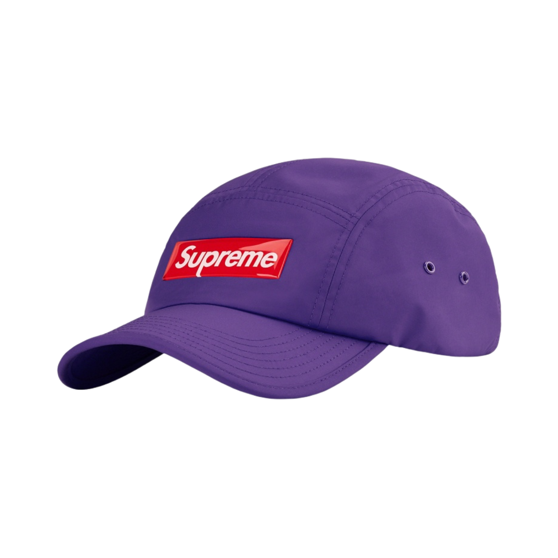 - Supreme Inset Gel Camp Cap Purple - 22SS - 대표 이미지 #1