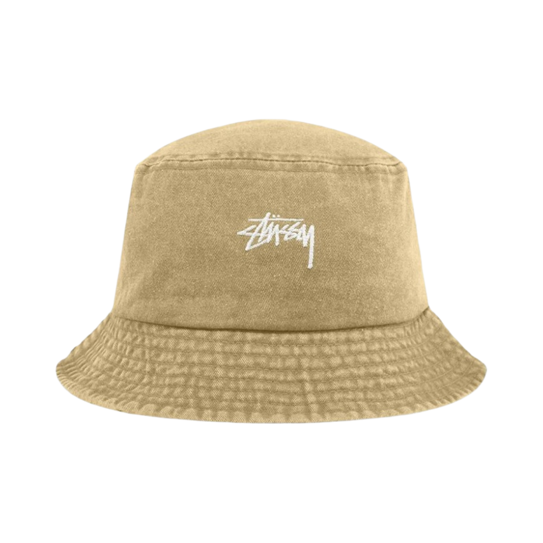 132980 Stussy Stock Washed Bucket Hat Khaki