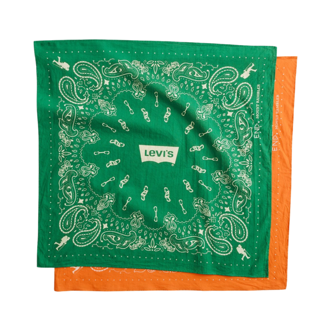 리바이스 x 엔드 반다나 멀티 컬러 (2개 세트)(Levi's x END. Bandana Multi Color (Set of 2))