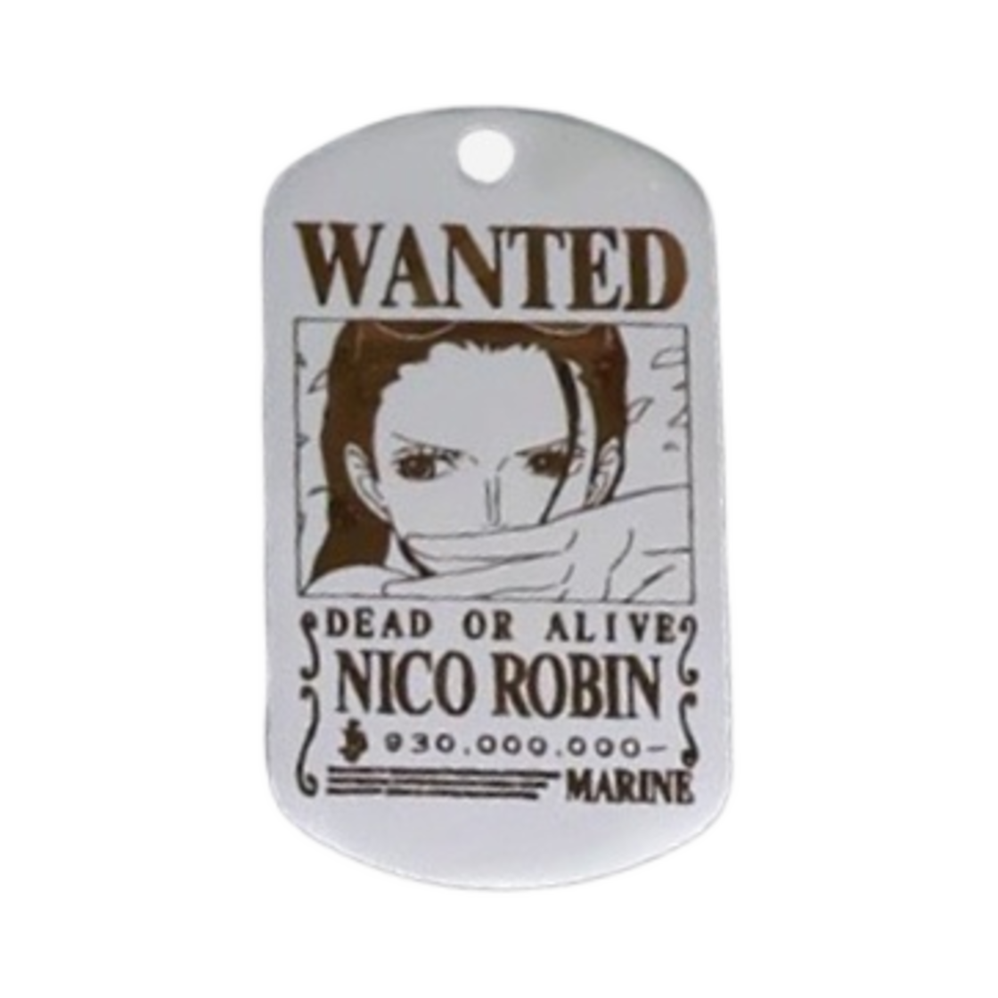 원피스 25주년 팝업스토어 랜덤 메탈 키링 로빈(One Piece 25th Anniversary Pop-Up Store Random Metal Keyring Robin) - 1