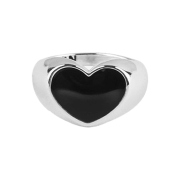 Nonenon Black Love Ring