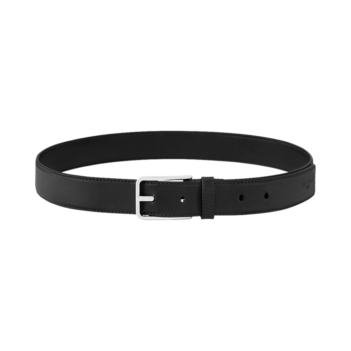 - Louis Vuitton Pont Neuf Slim 30mm Belt Black