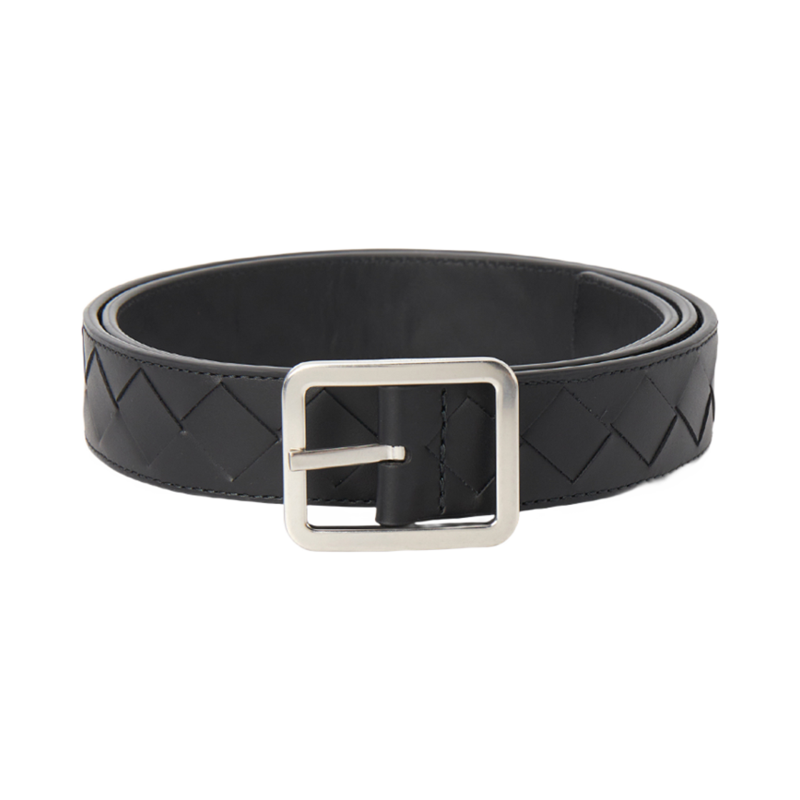보테가 베네타 인트레치아토 벨트 블랙(Bottega Veneta Intrecciato Belt Black)