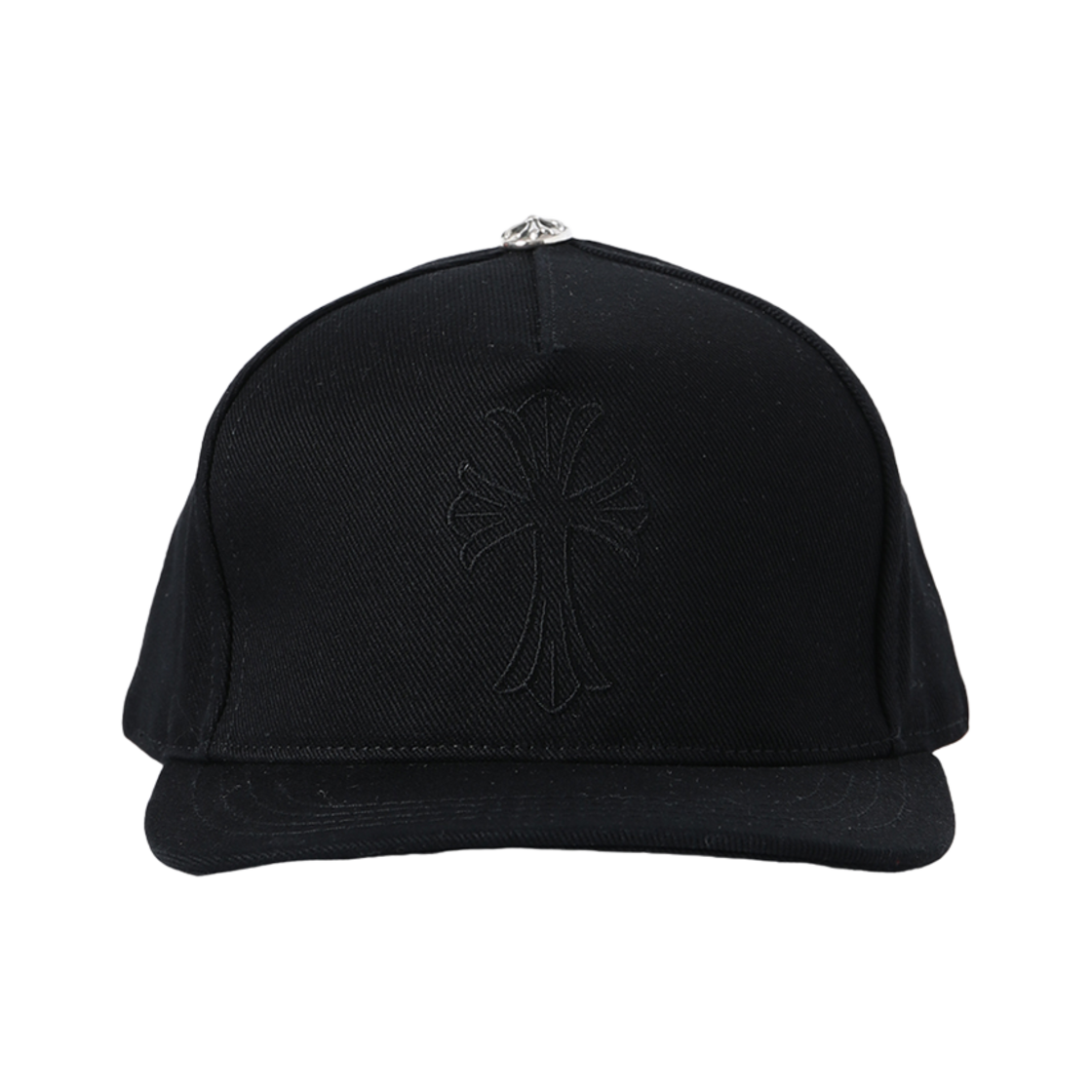 8888181818181 Hansroom Chrome Hearts Cross Waxed Denim Baseball Cap Black