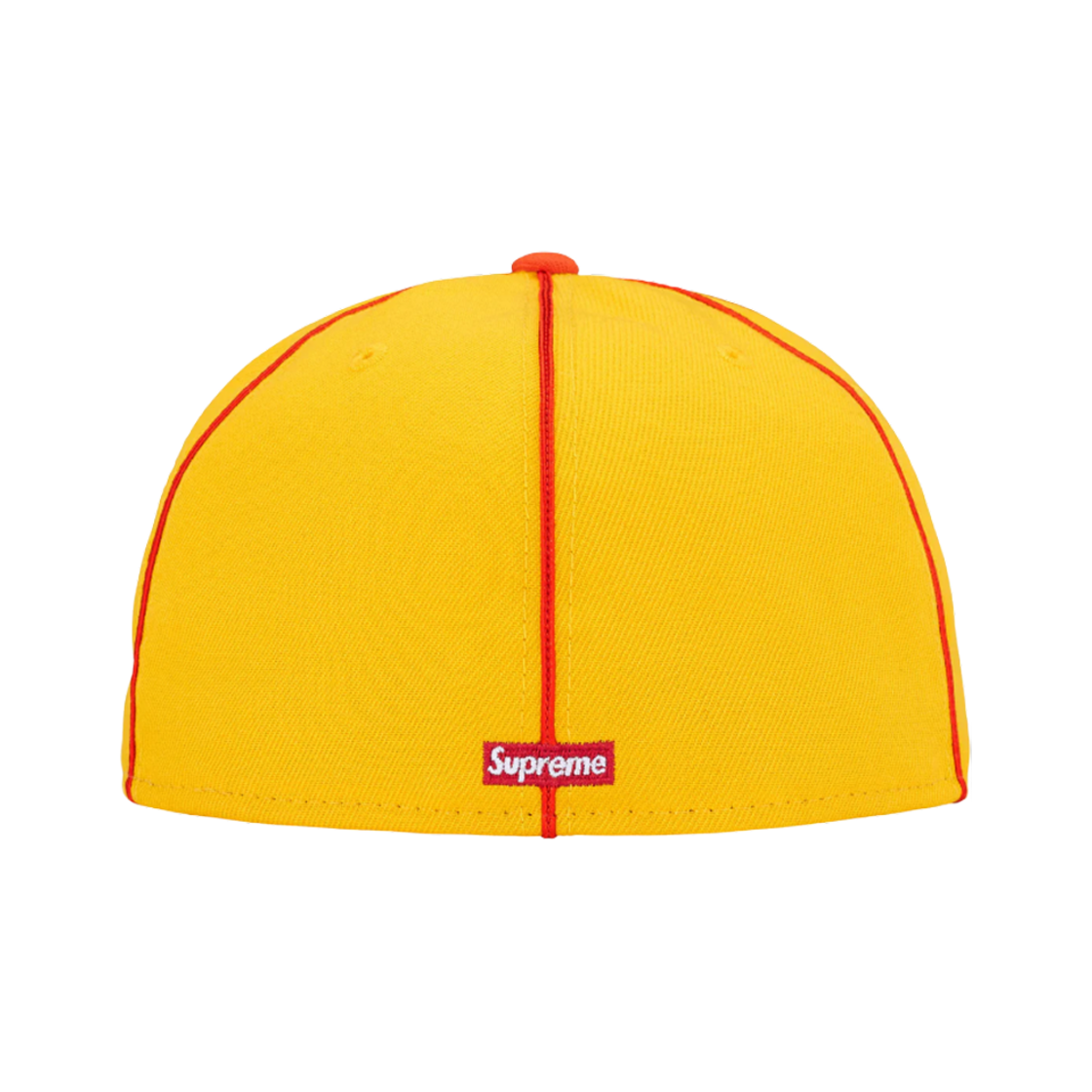 슈프림 파이핑 스크립트 로고 뉴에라 옐로우 - 25SS(Supreme Piping Script Logo New Era Yellow - 25SS) - 3