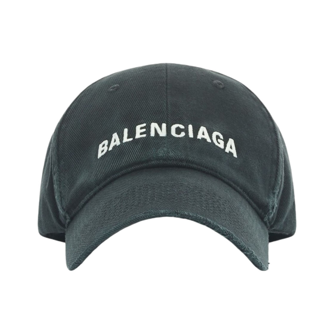 발렌시아가 로고 프론트 캡 글로우 더 다크 블랙(Balenciaga Logo Front Cap Glow The Dark Black) - 1