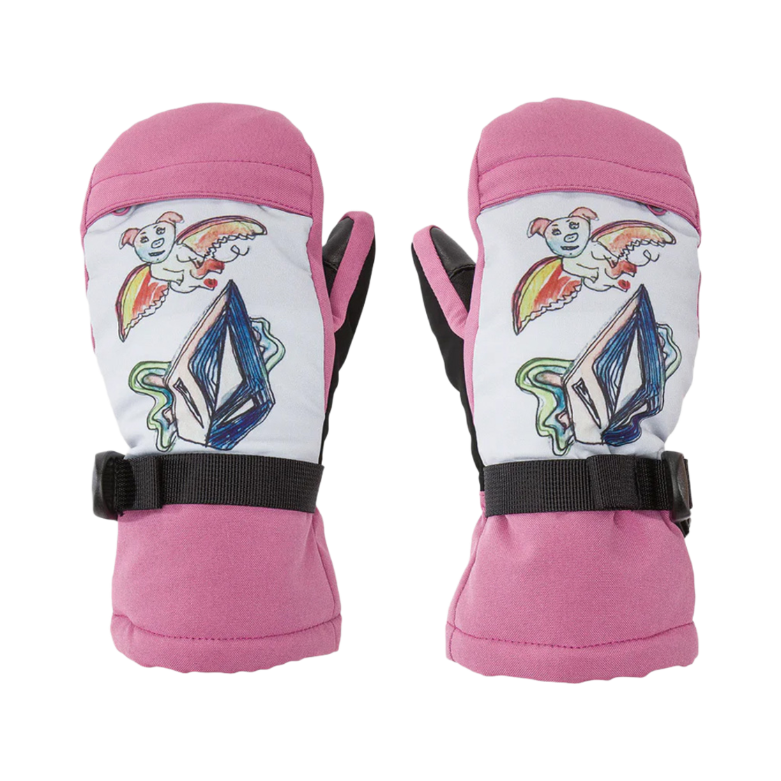 볼컴 키즈 DAY SAVER 글러브 바이올렛(Volcom Kids Day Saver Mitt Violet)
