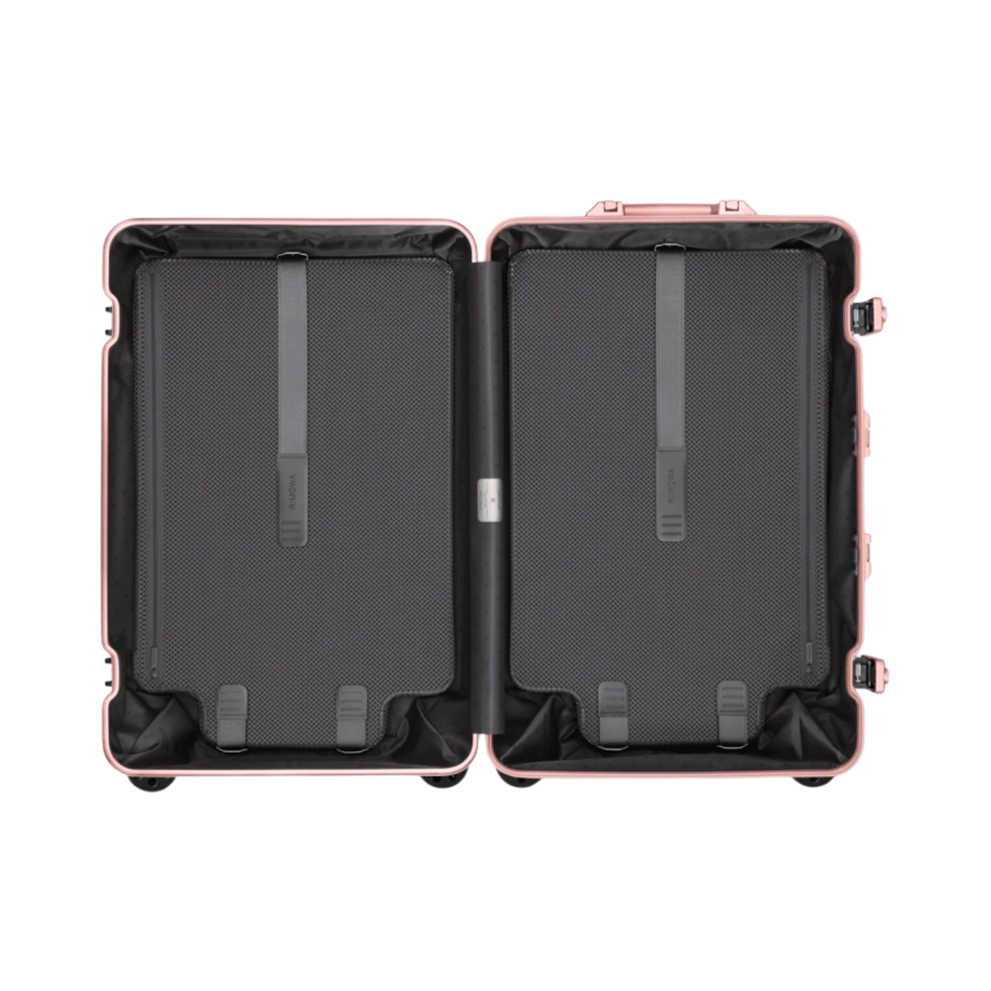 리모와 오리지널 체크인 미디움 알루미늄 수트케이스 쿼츠 핑크(Rimowa Original Check-In Medium Aluminium Suitcase Quartz Pink) - 4