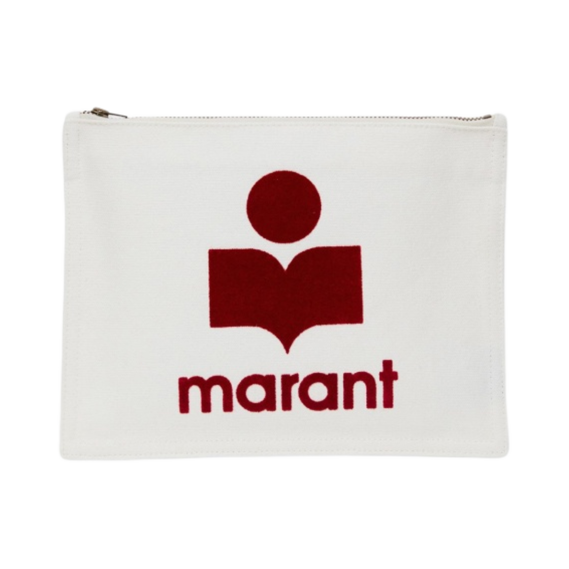 PO0173-00M006M-23EC Isabel Marant Nettia Mini Pouch Ecru