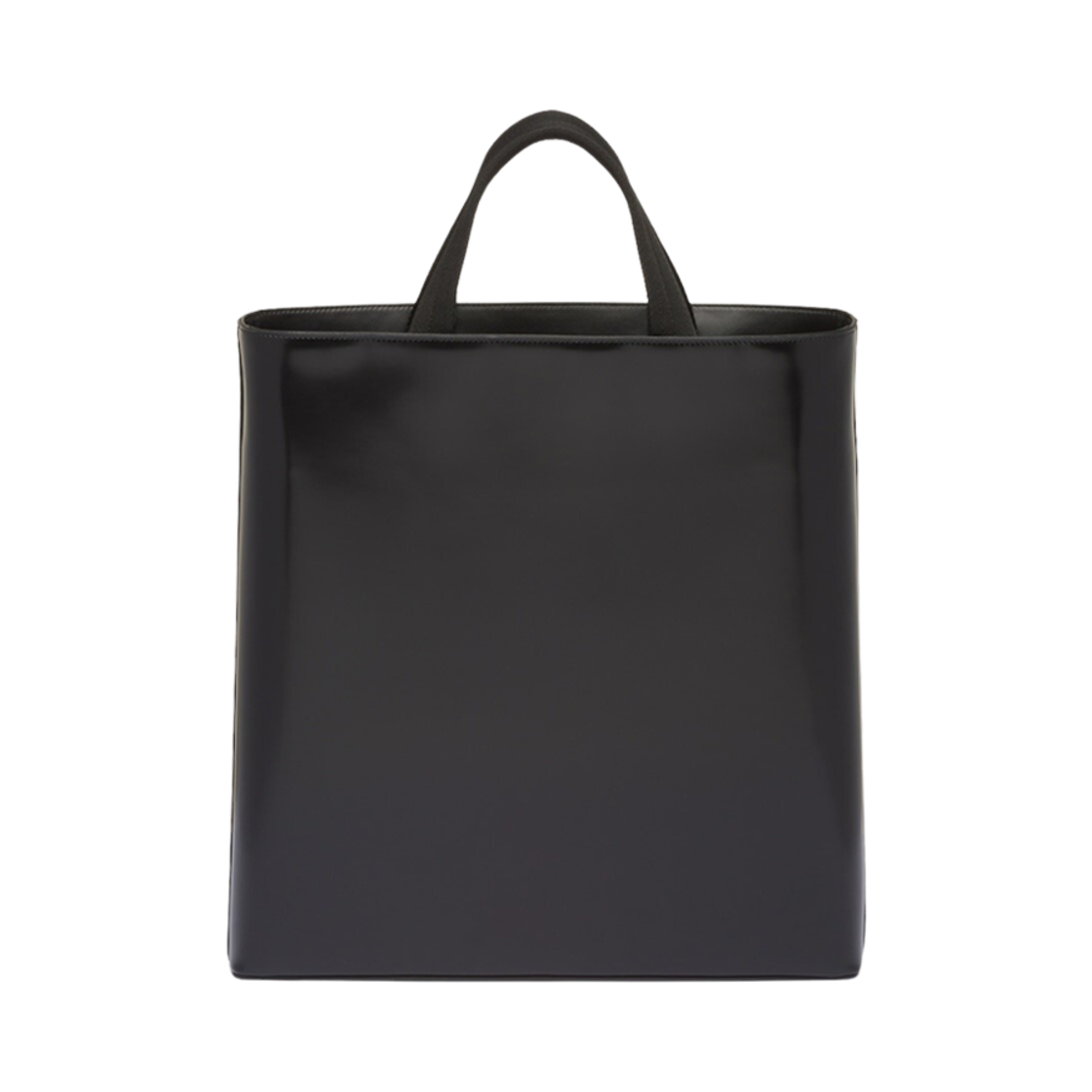 프라다 브러쉬드 레더 토트 워터 보틀 블랙(Prada Brushed Leather Tote Water Bottle Black) - 2