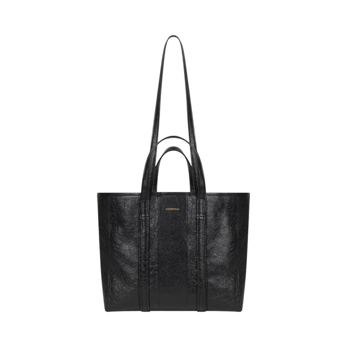 발렌시아가 바베스 미디움 이스트 웨스트 쇼퍼백 블랙(Balenciaga Barbes Medium East-West Shopper Bag Black) - 4