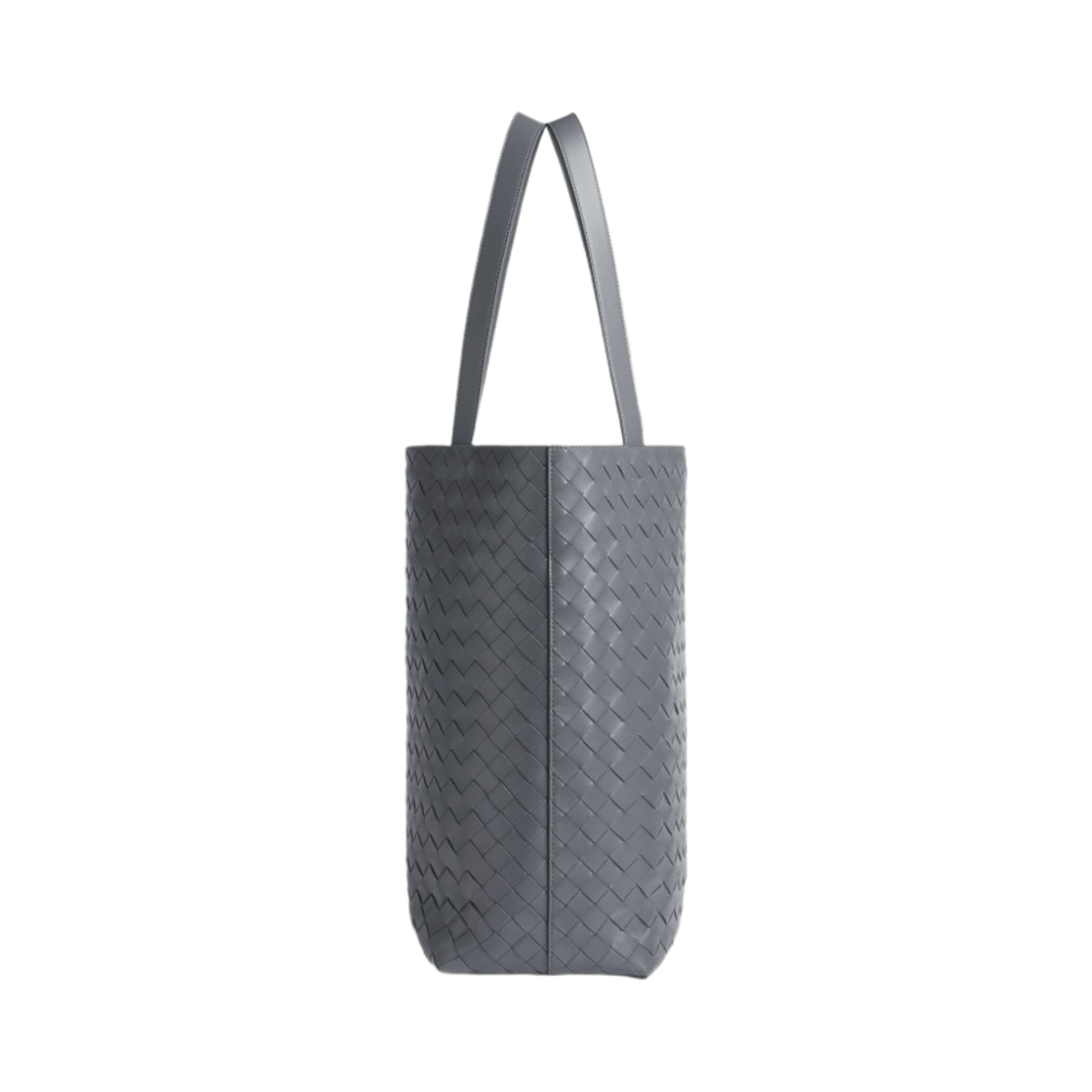보테가 베네타 스몰 인트레치아토 토트백 썬더(Bottega Veneta Small Intrecciato Tote Bag Thunder) - 2