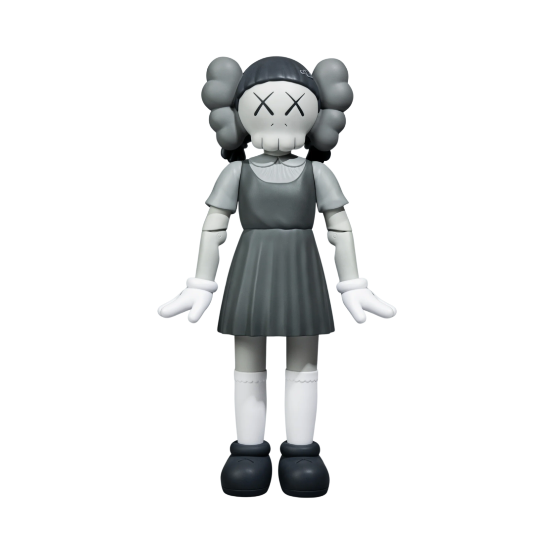 카우스 x 오징어 게임 영희 바이닐 피규어 모노톤(Kaws x Squid Game Young-Hee Vinyl Figure Monotone)