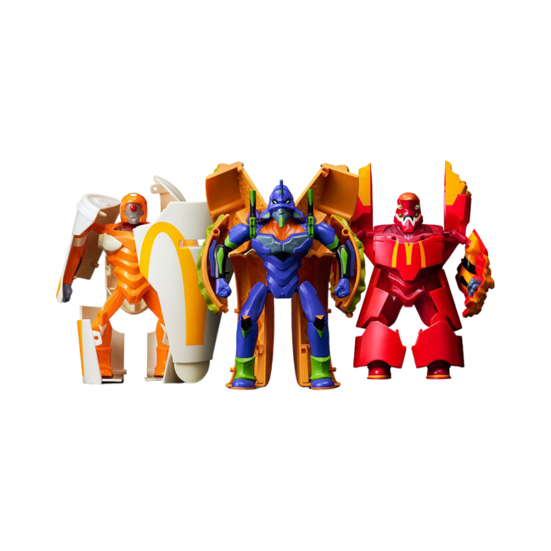 - McDonald's x Evangelion Value Set Figure