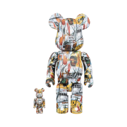 Bearbrick Jean-Michel Basquiat #1 100% & 400% Set