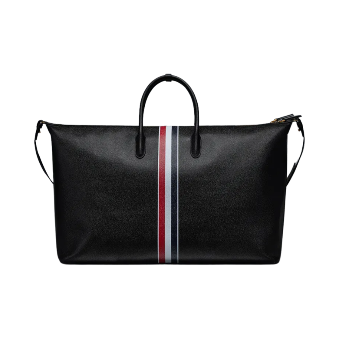 UAG217A-00198-001 Thom Browne Pebble Grain Duffle Bag Black