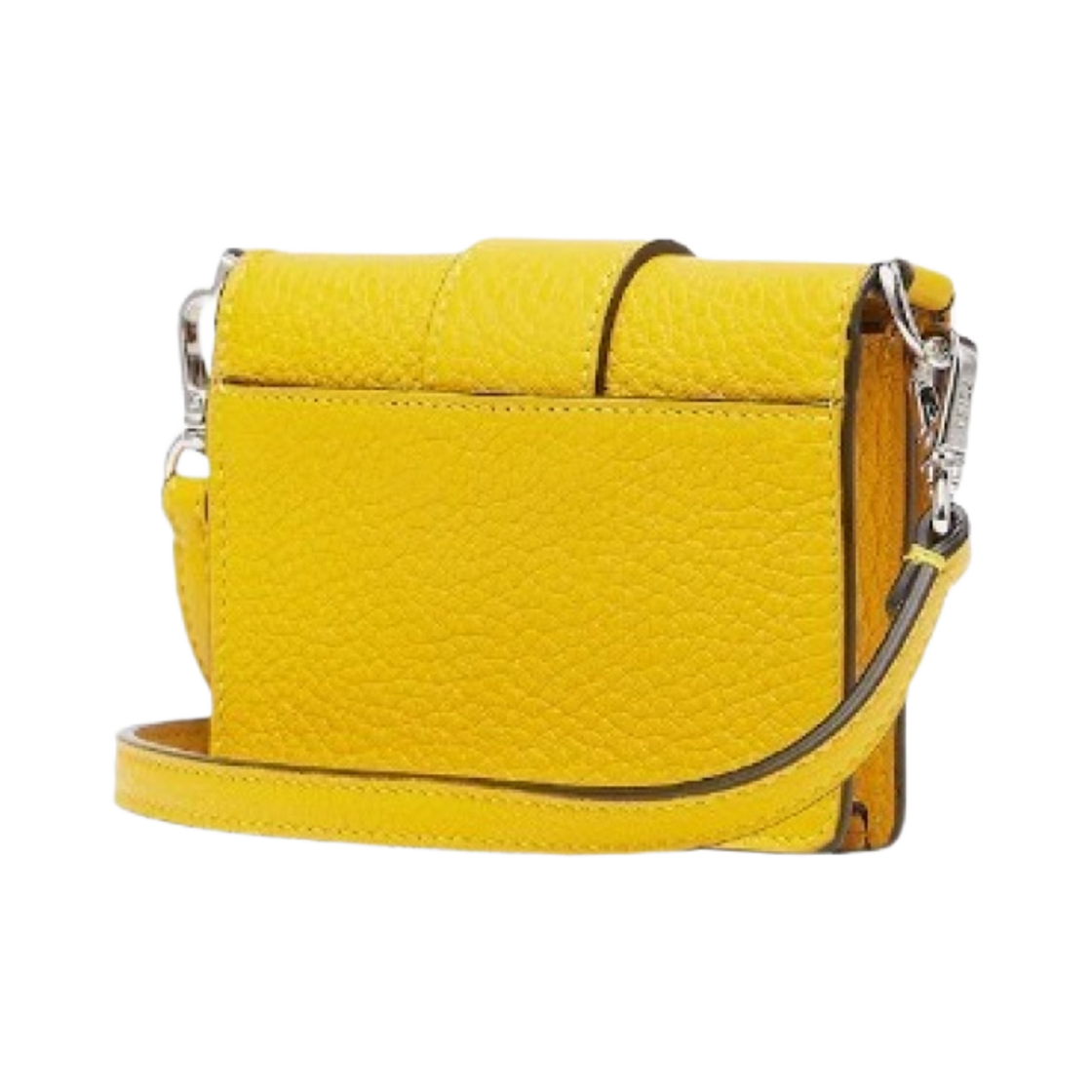 펜디 마이크로 플랫 바게트 레더백 옐로우(Fendi Micro Flat Baguette Leather Bag Yellow) - 2