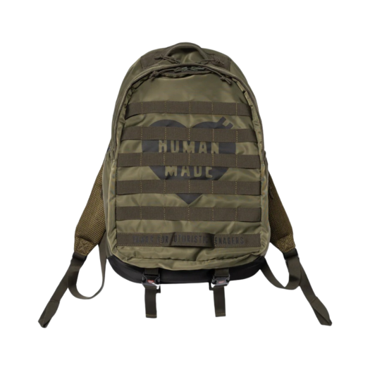 HM26GD021 Human Made Military Backpack Olive Drab