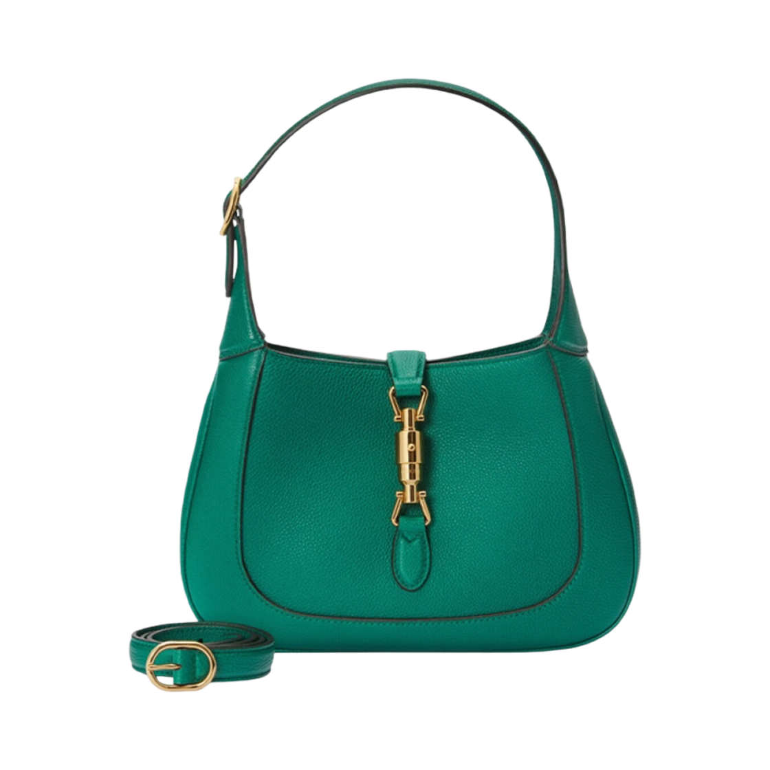 구찌 재키 1961 스몰 내츄럴 그레인 백 에메랄드 그린 레더(Gucci Jackie 1961 Small Natural Grain Bag Emerald Green Leather) - 3