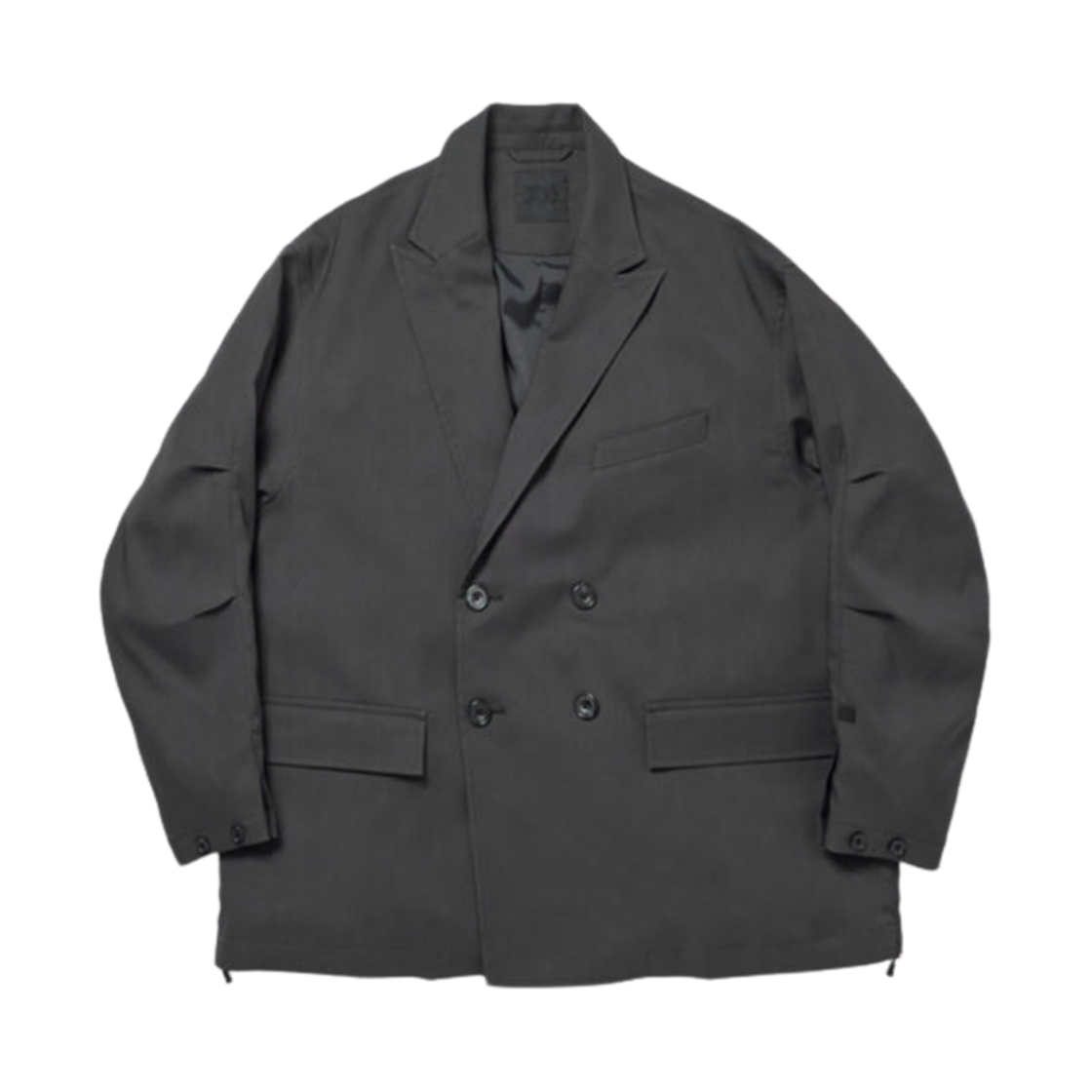 BJ-57024WL (W) Daiwa Pier39 Tech Double Breasted Jacket Polyserge Charcoal