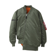 CDG x Alpha Industries Bias MA-1 Jacket Olive