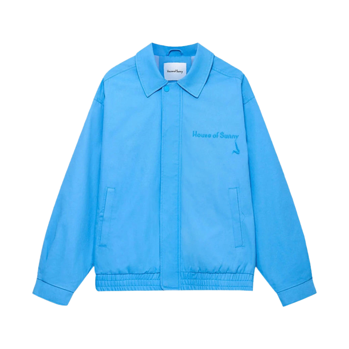 - House of Sunny Day Tripper Canvas Bomber Blue