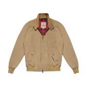 Baracuta G9 Regular fit Harrington Jacket Tan
