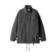 [더블적립] ETCE Strap Field Jacket Charcoal
