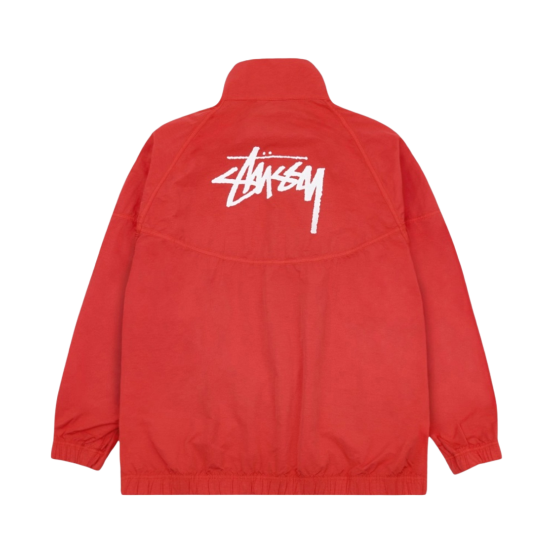 CT4310-634 Nike x Stussy Windrunner Jacket Habanero Red - 대표 이미지 #1