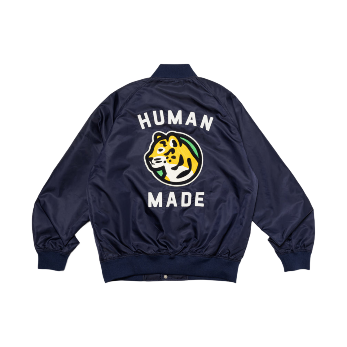 휴먼 메이드 나일론 스타디움 자켓 네이비(Human Made Nylon Stadium Jacket Navy)