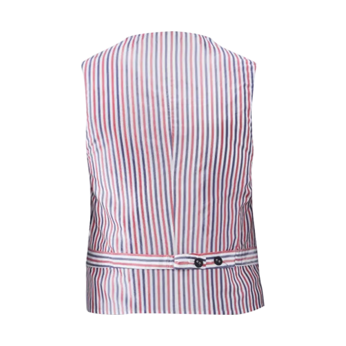 (W) 톰브라운 프레스코 클래식 5버튼 베스트 블랙((W) Thom Browne Fresco Classic 5-Button Vest Black) - 2