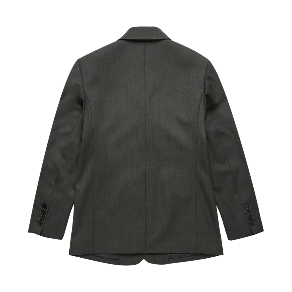 (W) 던스트 에센셜 투 버튼 울 블레이저 차콜 그레이((W) Dunst Essential 2 Button Wool Blazer Charcoal Grey) - 2