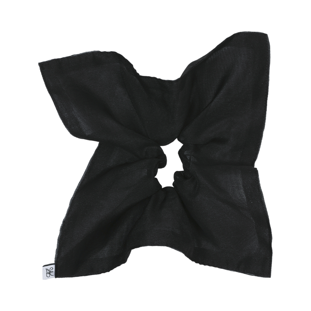 아코크 미스트 스퀘어 스크런치_블랙(ACOC Mist Square Scrunch_Black)
