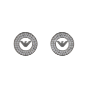 (W) Emporio Armani Stud Earrings Sterling Silver