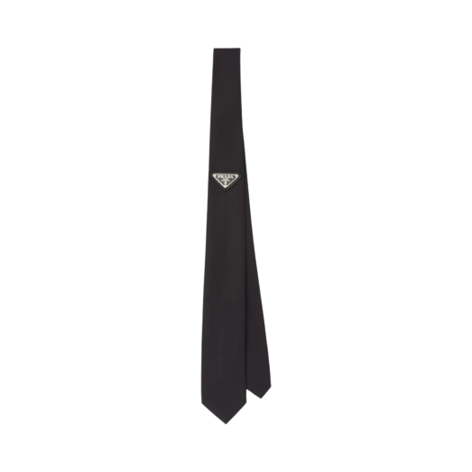 UCR77-1WQ8-F0002 Prada Re-Nylon Gabardine Tie Black