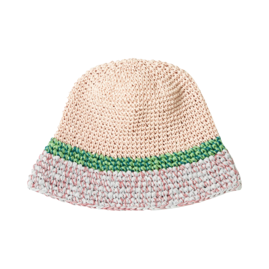 MISU A BARBE☆BLOCKED BUCKET 미수아바흐브 플라워링 버킷 올 블랙 | MISU A BARBE | KREAM